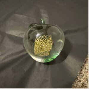 Vintage Murano Glass Paperweight Mid Century Modern Art image